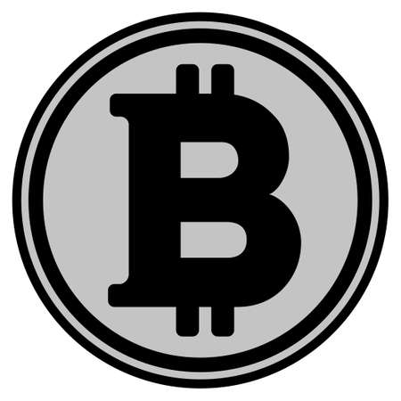 ビットコイン黒いコインアイコン ベクトルスタイルは 黒と明るい灰色の色を使用してフラットコインシンボルです のイラスト素材 ベクタ Image ビットコイン黒いコインアイコン ベクトルスタイルは 黒と明るい灰色の色を使用してフラットコインシンボルです のイラスト素材 ベクタ Image
