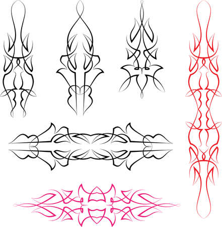 Pinstripe Design Template Royalty Free Cliparts Vectors And Stock
