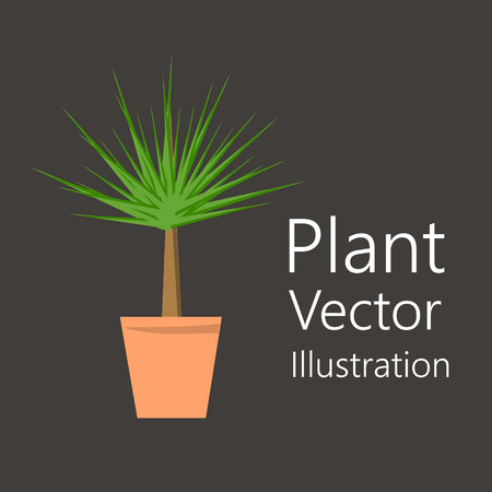 植木鉢 インテリアの要素としてデザインに使用されます ベクターイラストのイラスト素材 ベクタ Image