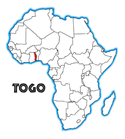togo carte afrique Togo Aperçu Incrustée Dans Une Carte De L'Afrique Sur Un Fond togo carte afrique Togo Aperçu Incrustée Dans Une Carte De L'Afrique Sur Un Fond