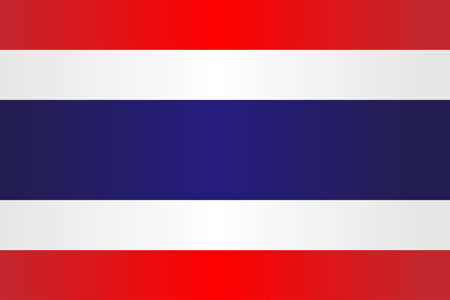 the red white and blue striped flag of thailand royalty free