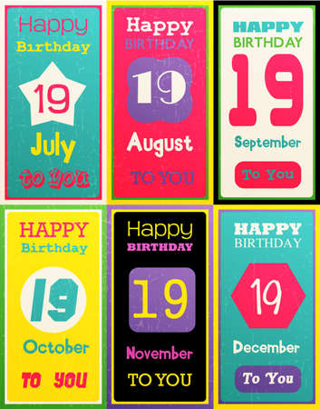 お誕生日おめでとうカード 月 7 月 8 月 9 月 10 月 11 月 12 月の挨拶 ベクトル イラスト 六つのギフトのバナー広告のセット のイラスト素材 ベクタ Image お誕生日おめでとうカード 月 7 月 8 月 9 月 10 月 11 月 12 月の挨拶 ベクトル イラスト 六つのギフトのバナー広告のセット のイラスト素材 ベクタ Image