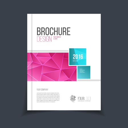 vector brochure template annual report cover design catalog ad booklet template