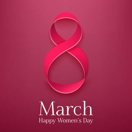 wallpaper International Women s Day: 08 Tháng 3 tấm thiệp chúc mừng. Mẫu nền cho ngày Womans quốc tế. Minh hoạ vector Hình minh hoạ