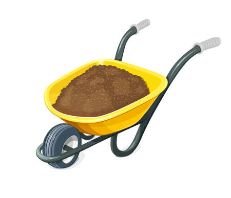 地上の手押し車 ガーデニング ツールです 輸送貨物の 1 つのホイール手押し車 農業と仕事の棚卸資産を構築します 孤立した白い背景 ベクトル イラスト のイラスト素材 ベクタ Image 地上の手押し車 ガーデニング ツールです 輸送貨物の 1 つのホイール手押し車 農業と仕事の棚卸資産を構築します 孤立した白い背景 ベクトル イラスト のイラスト素材 ベクタ Image