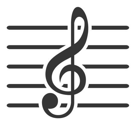 musical staff sign