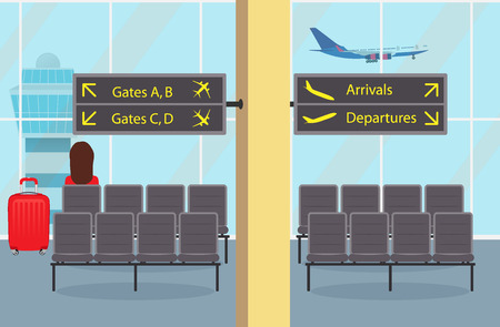 男性と女性 空港で子供のベクトル イラスト ビジネス人座って 歩いて空港ターミナル ビジネス背景に平面の概念を旅行します フラット スタイルのデザイン のイラスト素材 ベクタ Image 男性と女性 空港で子供のベクトル イラスト ビジネス人座って 歩いて空港ターミナル ビジネス背景に平面の概念を旅行します フラット スタイルのデザイン のイラスト素材 ベクタ Image