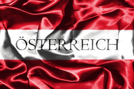 オーストリアの国旗ドイツの意味のテキストとオーストリアが大好き の