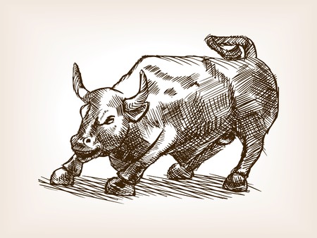 20 594 Dessin Taureau Imagenes Y Fotos 123rf