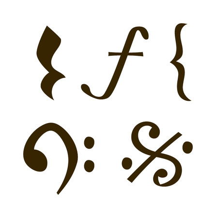 ゴールドの音符ベクター セットと音楽のシルエット ノートのグラフィック アイコン ゴールドのベクトルのアイコンは 音符のメロディー シンボル ベクトル イラストを設定します のイラスト素材 ベクタ Image