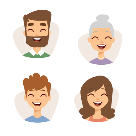 ベクトルは 人々 の美しい笑顔絵文字恐怖アバターを設定します 漫画人間頭式文字男女別幸せ笑いグループ若い絵文字肖像画のセットです のイラスト素材 ベクタ Image ベクトルは 人々 の美しい笑顔絵文字恐怖アバターを設定します 漫画人間頭式文字男女別幸せ笑いグループ若い絵文字肖像画のセットです のイラスト素材 ベクタ Image