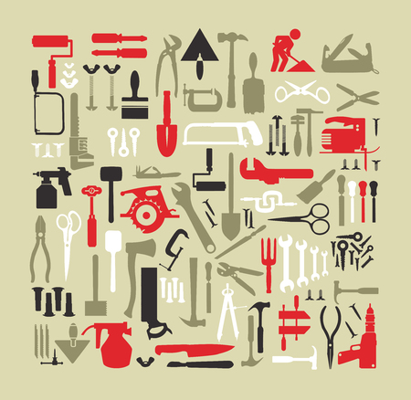 set of building tools for repair carpentry and plumbing construction home renovation car repair - Home Building Tools set of building tools for repair carpentry and plumbing construction home renovation car repair - Home Building Tools