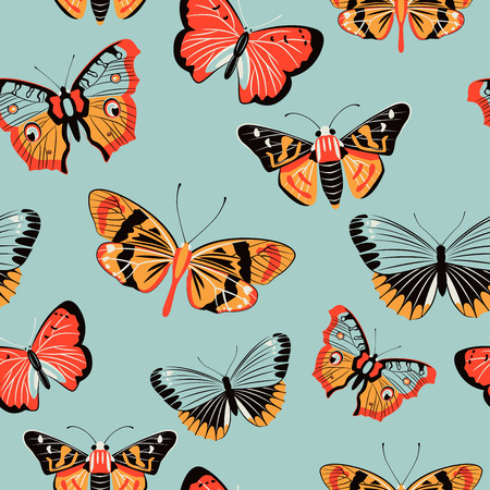 シームレスな幾何学的パターンのベクトル図を蝶します カラフルなビンテージ熱帯パターン青の背景に分離された蝶蛾 自然の壁紙デザイン 昆虫背景 のイラスト素材 ベクタ Image シームレスな幾何学的パターンのベクトル図を蝶します カラフルなビンテージ熱帯パターン青の背景に分離された蝶蛾 自然の壁紙デザイン 昆虫背景 のイラスト素材 ベクタ Image