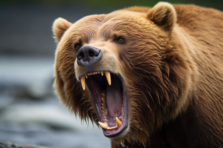 Aggressive Bear Stock Photos and Images - 123RF