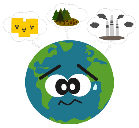 planet cartoon drawing wounded earth pretty www