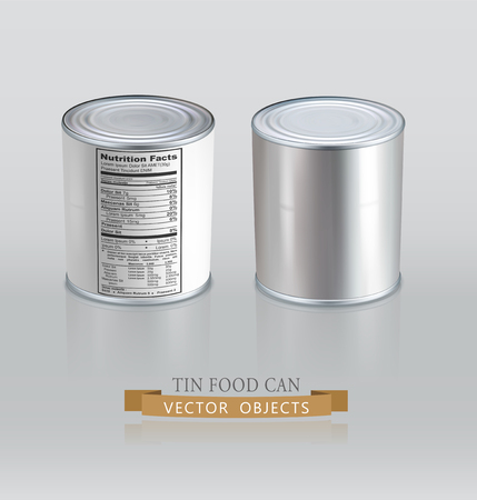 ブリキ缶 リアルに再現 デザイン要素 のイラスト素材 ベクタ Image ブリキ缶 リアルに再現 デザイン要素 のイラスト素材 ベクタ Image
