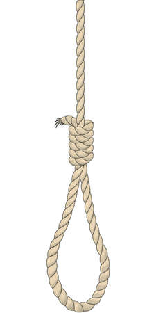 Noose illustration Stock Photo