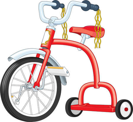 三輪車のイラストのイラスト素材・ベクター Image 84438725