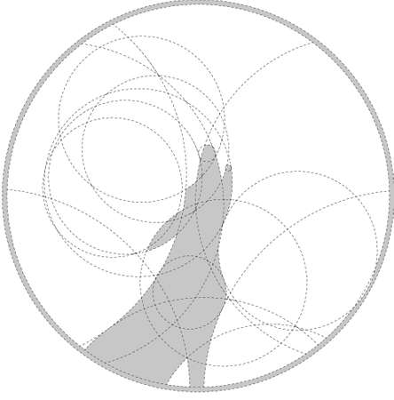 狼の遠吠えの簡単なスケッチのイラスト素材 ベクタ Image