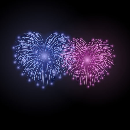 美しいハート花火セット 明るいロマンチックなカップルの花火は 透明な背景を隔離しました のイラスト素材 ベクタ Image 美しいハート花火セット 明るいロマンチックなカップルの花火は 透明な背景を隔離しました のイラスト素材 ベクタ Image