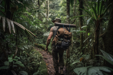 Jungle Hunter Stock Photos and Images - 123RF