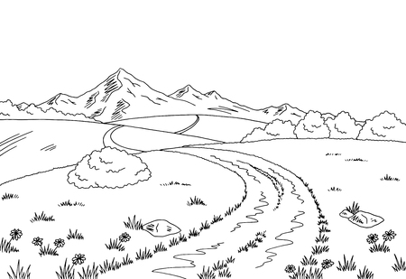 Paisaje Blanco Y Negro Imagenes Y Fotos 123rf