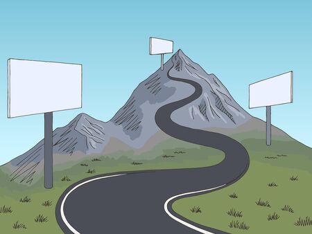 1 227 山道 のイラスト素材 ベクター 123rf