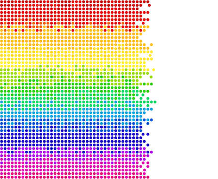 白い背景 明るいモザイク ピクセル ベクター グラフィック 上のドットの色を背景色とドットの色に変更できます のイラスト素材 ベクタ Image 白い背景 明るいモザイク ピクセル ベクター グラフィック 上のドットの色を背景色とドットの色に変更できます のイラスト素材 ベクタ Image