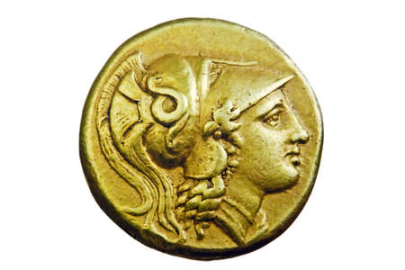 Gold coin: Ancient Greek gold coin, Alexander the Great, 3rd century BC Kho ảnh