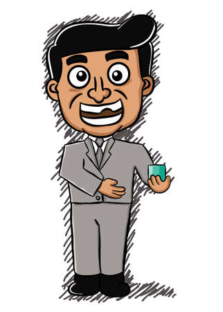 製品を提供するセールスマンの漫画イラスト のイラスト素材 ベクタ Image 6640 製品を提供するセールスマンの漫画イラスト のイラスト素材 ベクタ Image 6640