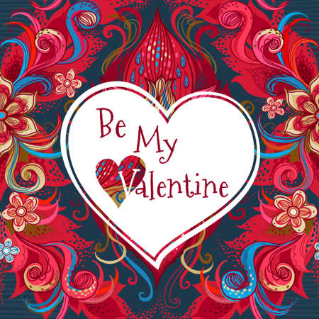 valentines card layout