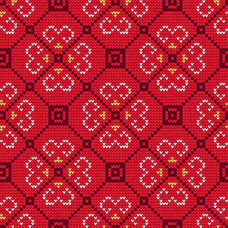 vector vector illustration of knitted sweater seamless pattern for design website background banner christmas ornament for wallpaper or textile - Christmas Sweater Wallpaper vector vector illustration of knitted sweater seamless pattern for design website background banner christmas ornament for wallpaper or textile - Christmas Sweater Wallpaper