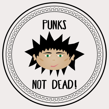 モヒカンと漫画の若いパンク キャラクター デザイン ベクトル のイラスト素材 ベクタ Image モヒカンと漫画の若いパンク キャラクター デザイン ベクトル のイラスト素材 ベクタ Image