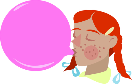 戻された取得 屈託のない当時に戻って過ごしたシャボン玉を吹く このデザインで枕投げで遊んで キルト 衣類とより のイラスト素材 ベクタ Image