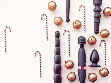sex toys golden christmas balls and candies new year or christmas festive background stock - Christmas Sex Toys sex toys golden christmas balls and candies new year or christmas festive background stock - Christmas Sex Toys