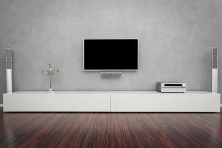 Modern living room stock photos & pictures. royalty free modern ... Wood modern woonkamer