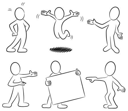 cartoon people stock photos royalty free cartoon people images