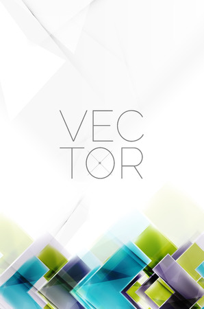 三角形と矢印の背景 Web パンフレット インターネット チラシ 壁紙 またはカバー ポスター レイアウト デザインをベクトルします 幾何学的なスタイル Copyspace とカラフルな現実的な光沢のある矢印図形です 方向考えバナーのイラスト素材 ベクタ Image