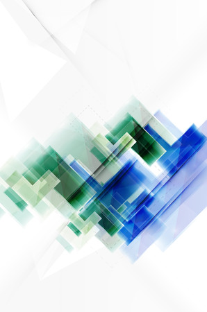 三角形と矢印の背景 Web パンフレット インターネット チラシ 壁紙 またはカバー ポスター レイアウト デザインをベクトルします 幾何学的なスタイル Copyspace とカラフルな現実的な光沢のある矢印図形です 方向考えバナーのイラスト素材 ベクタ Image