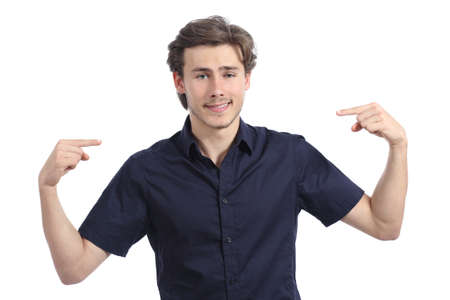 pointing self stock photos royalty free pointing self images