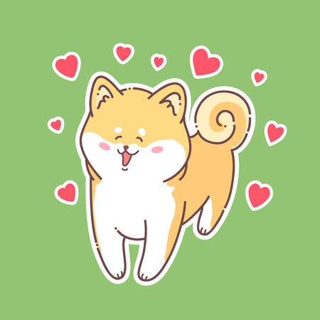 グリーティングカードハッピーニューイヤー おしゃれは犬のベクターイラスト かわいい動物です 招待状 服のプリント パターンやバナーのために使用します 友人と新年のパーティーのためのステッカーのセット のイラスト素材 ベクタ Image グリーティングカードハッピーニューイヤー おしゃれは犬のベクターイラスト かわいい動物です 招待状 服のプリント パターンやバナーのために使用します 友人と新年のパーティーのためのステッカーのセット のイラスト素材 ベクタ Image