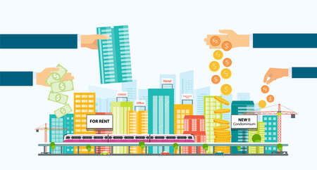 ビジネス不動産投資 Real 不動産投資 のイラスト素材 ベクタ Image ビジネス不動産投資 Real 不動産投資 のイラスト素材 ベクタ Image