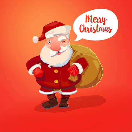 merry christmas card with funny christmas character and typography greetings vintage design cartoon santa - Funny Merry Christmas merry christmas card with funny christmas character and typography greetings vintage design cartoon santa - Funny Merry Christmas