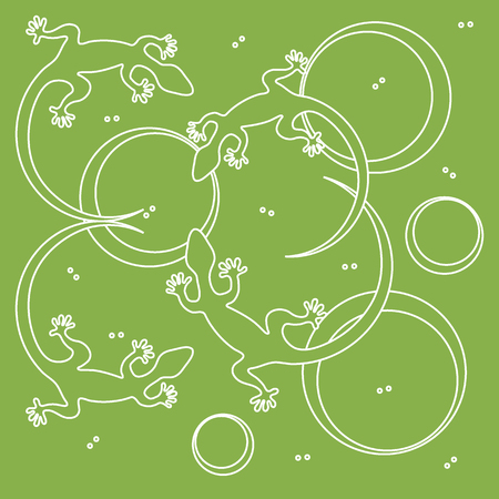 トカゲや円のかわいいベクター イラスト ポスターまたは印刷用デザイン のイラスト素材 ベクタ Image トカゲや円のかわいいベクター イラスト ポスターまたは印刷用デザイン のイラスト素材 ベクタ Image