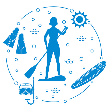 シュノーケルとダイビングのマスクの幸せな女の子 青い水で泳ぐ かわいいキャラクターと夏フラット ベクトル イラスト のイラスト素材 ベクタ Image シュノーケルとダイビングのマスクの幸せな女の子 青い水で泳ぐ かわいいキャラクターと夏フラット ベクトル イラスト のイラスト素材 ベクタ Image