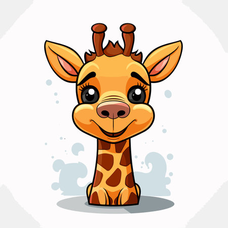 Baby Giraffe Stock Vector Illustration and Royalty Free Baby Giraffe Clipart
