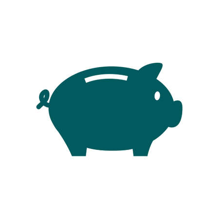 dolar: Piggy bank money. Hình minh hoạ