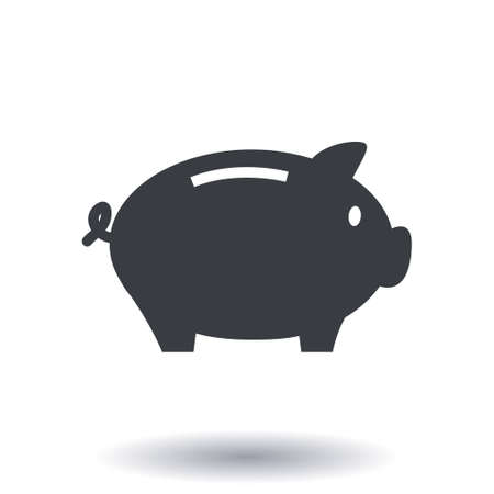 dolar: Piggy bank money. Hình minh hoạ