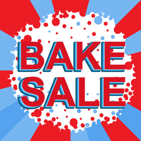 bake sale sign