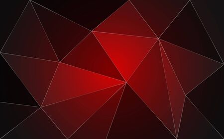 dark red low poly